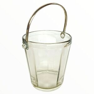 VTG depression era spirits Glass Ice Bucket
